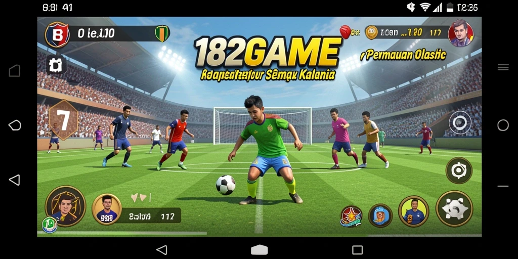 Tampilan gameplay 182GAME yang intens dan menegangkan.