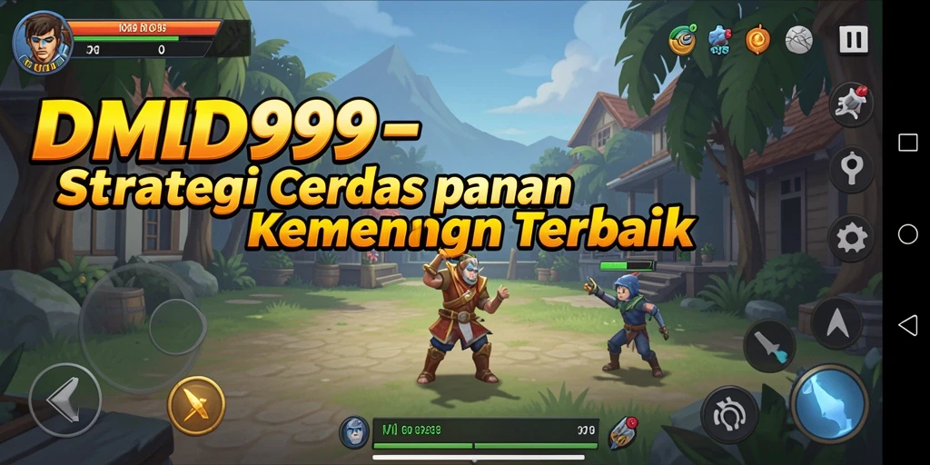 Tampilan gameplay strategis yang mendebarkan di DMD999.