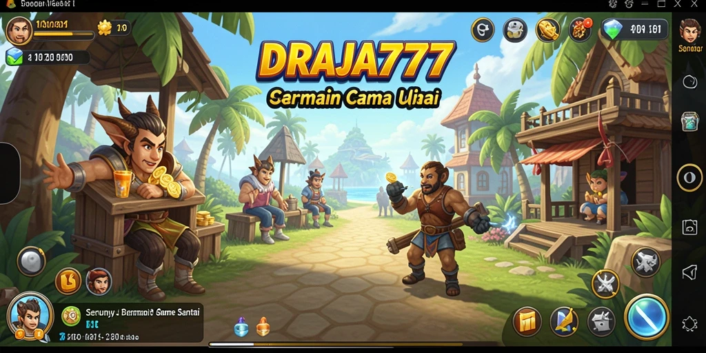 Screenshot gameplay DRAJA777 yang menunjukkan tantangan seru dan grafik menarik.