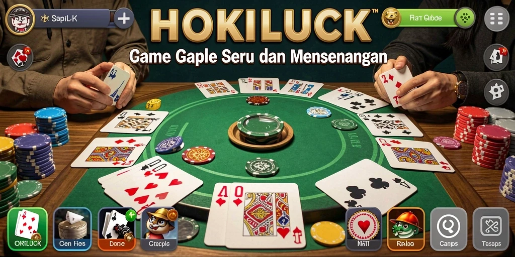 Tampilan gameplay HOKILUCK yang seru dan interaktif.