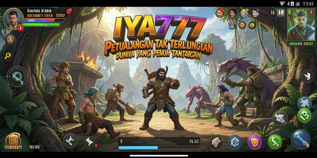 Tampilan menakjubkan dari gameplay petualangan IYA777 yang penuh tantangan.