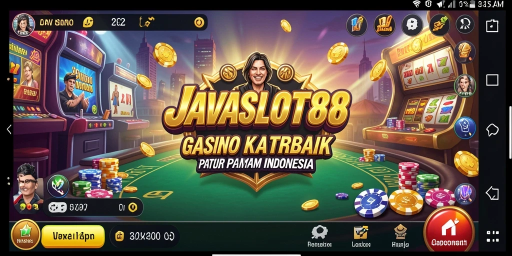 Tampilan gameplay mengasyikkan dari JAVASLOT88 dengan slot berkualitas tinggi.