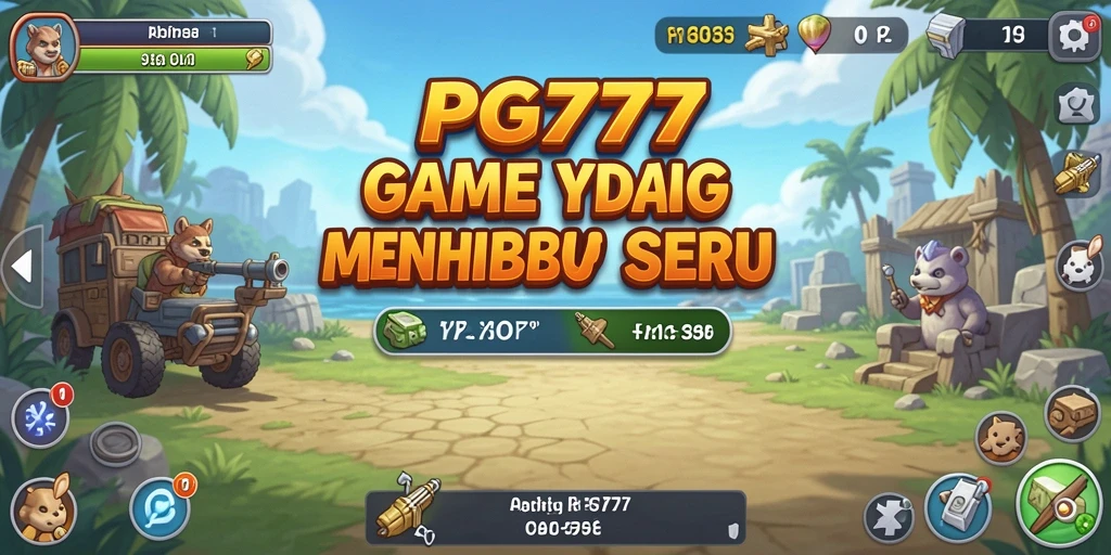 Tampilan gameplay PG777 yang menarik dan penuh warna.