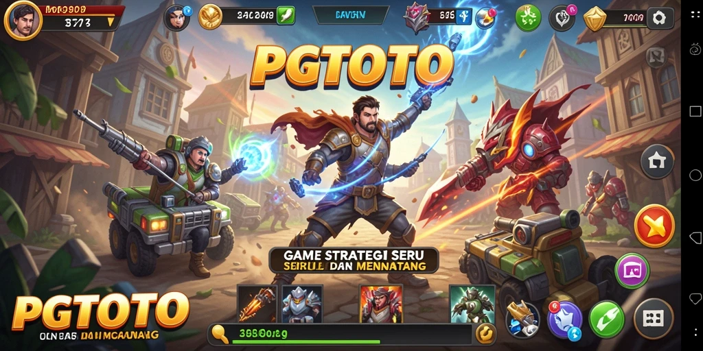 Tampilan gameplay strategis PGTOTO yang seru dan penuh tantangan.