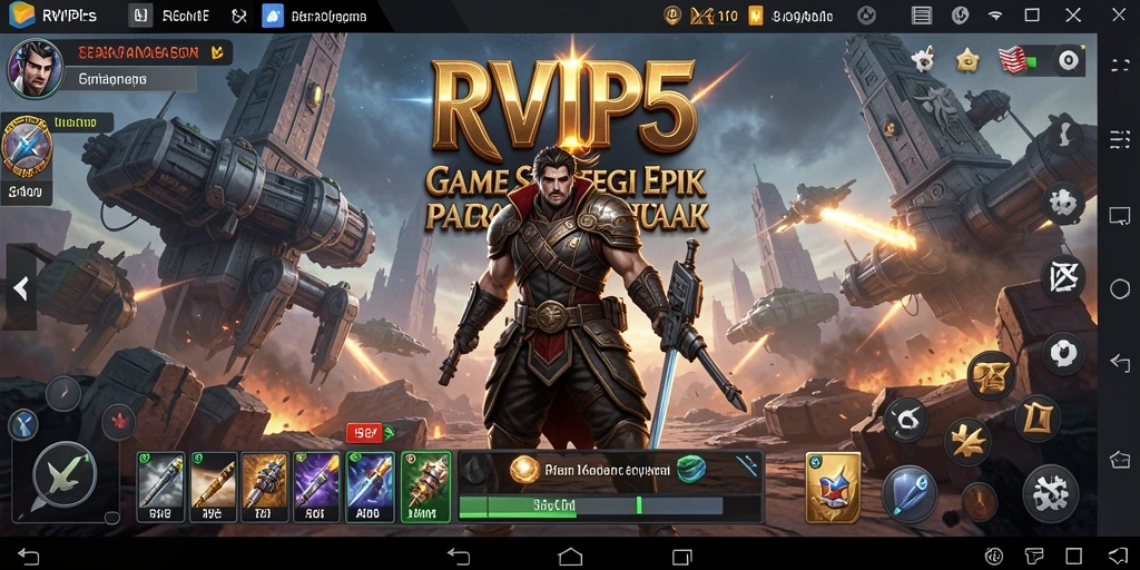 Gameplay strategi yang intens dan menarik di RVIP5.